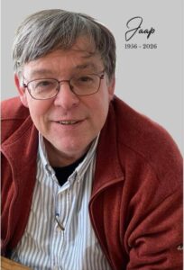 Overlijdensbericht van Jaap de Vries