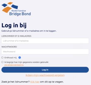 Eén e-mailadres per lid – even opletten!